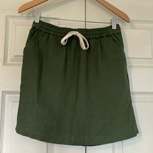 J Crew Linen Skirt NWT